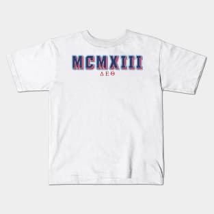 MCMXIII Delta 1913 Sigma Women Theta Kids T-Shirt